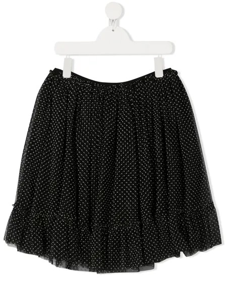 Douuod Kids юбка мини в горох