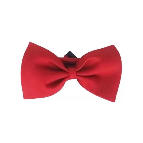 Карнавальный галстук бабочка, цвет красный 10,5x7 см