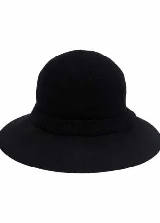Emporio Armani шляпа-федора с лентой