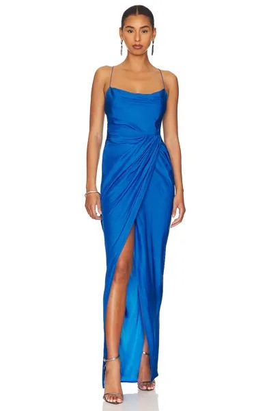 Платье GAUGE81 Shiroi Long, цвет Lapis