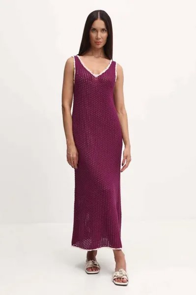 Платье Weekend Max Mara, фиолетовый
