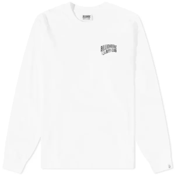 Футболка с длинным рукавом и маленьким логотипом Billionaire Boys Club, белый