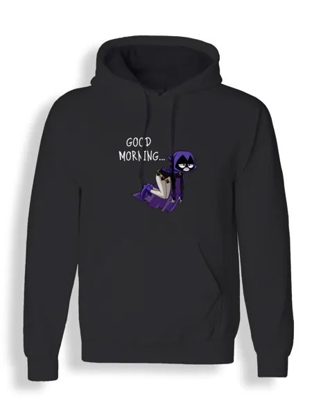 Худи унисекс СувенирShop Рэйвен/Raven DC/Комиксы 1 черное XL