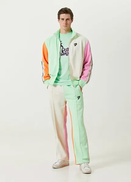Спортивные брюки с цветными блоками и логотипом Palm Angels