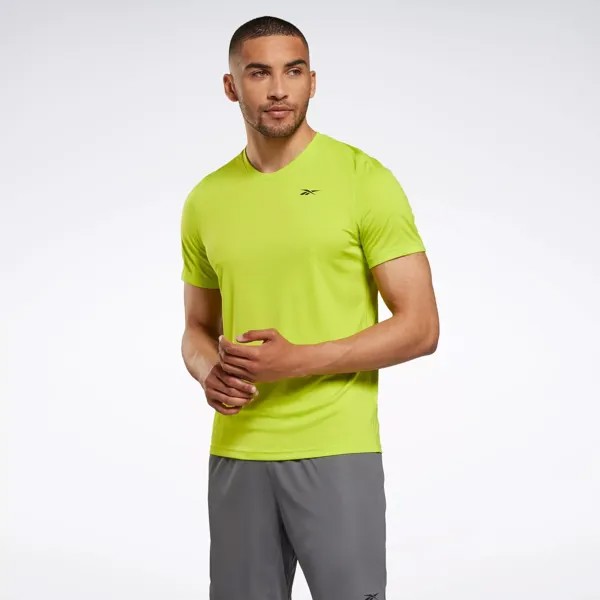Футболка Training Tech Reebok, цвет Acid Yellow