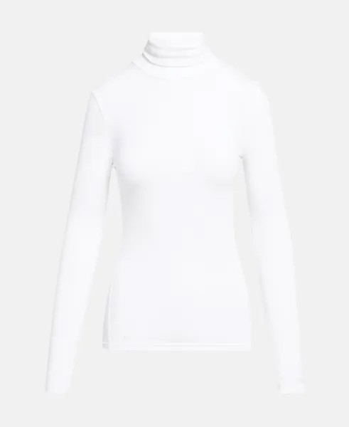 Пуловер с высоким воротником Calvin Klein, белый