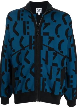 Kenzo кардиган на молнии с логотипом