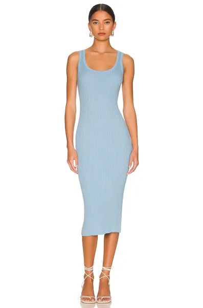 Платье Autumn Cashmere Rib Tank, цвет Sky
