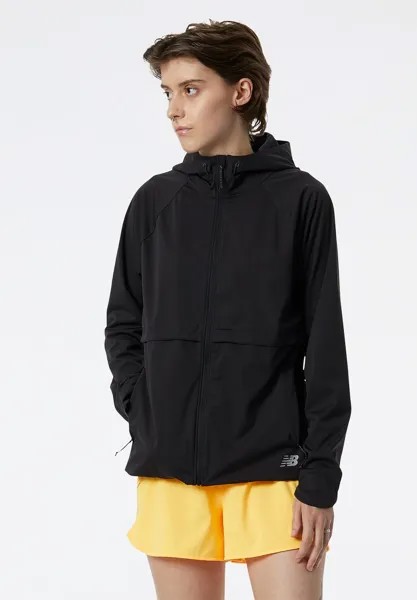 Беговая куртка New Balance, черный