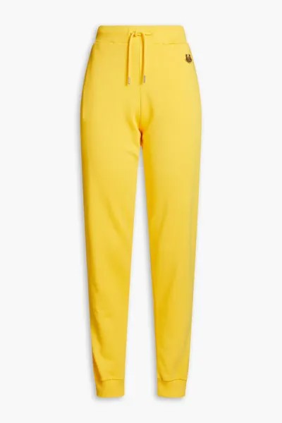 Спортивные брюки из французской хлопковой махры Kenzo, цвет Marigold