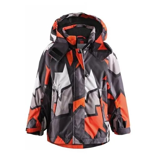 Куртка Reima Kiekko 521465B, размер 104, красный, серый