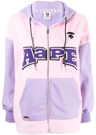 AAPE BY *A BATHING APE® худи с вышитым логотипом