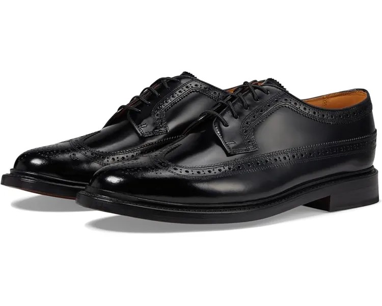 Оксфорды Florsheim Kenmoor Wingtip, цвет Heritage Calf Black