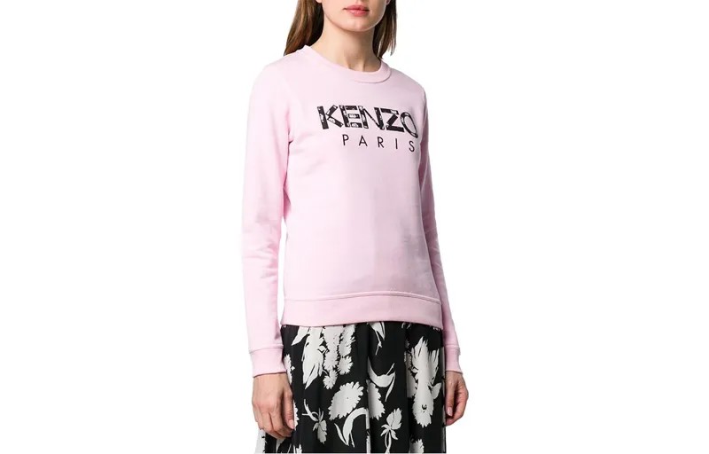 Свитшот женский розовый Kenzo