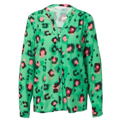 Блуза  Frieda & Freddies, размер 40, зелeный