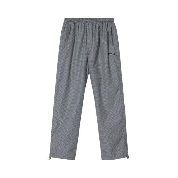 Спортивные брюки Stussy Houndstooth Track Pants, черный