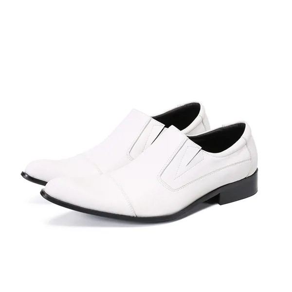 Повседневные туфли на плоской подошве из мягкой кожи; Chaussure Homme; Цвет черный, белый; Роскошные мужские лоферы; Классические Вечерние туфли; 2020