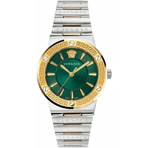 Наручные часы Versace VEVH00720, серебряный, зеленый