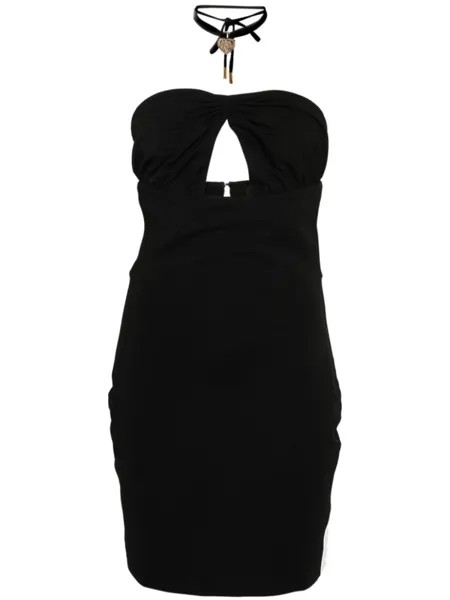 Платье мини без бретелей Dsquared2, черный
