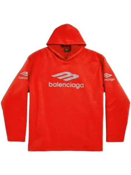 Balenciaga худи 3B Sports Icon, красный