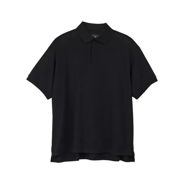 Футболка kurzarm polo-shirt black black Y-3, черный