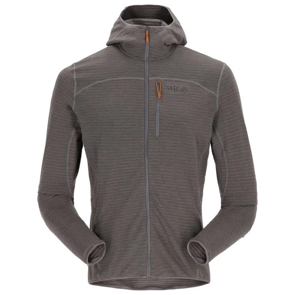 Флисовая жилетка Rab Ascendor Light Hoody, цвет Graphene