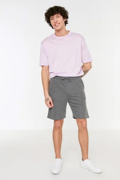 Шорты мужские Trendyol TMNSS20SR0068 серые L