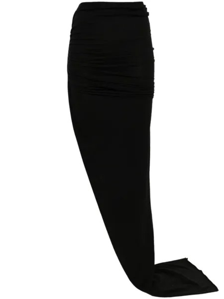 Rick Owens DRKSHDW юбка макси Edfu, черный
