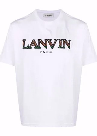 LANVIN футболка с логотипом