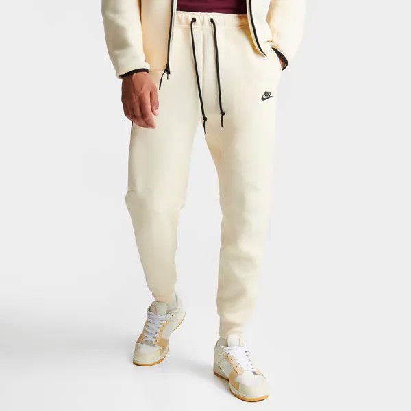 Мужские брюки для бега из флиса Nike Sportswear Tech, белый