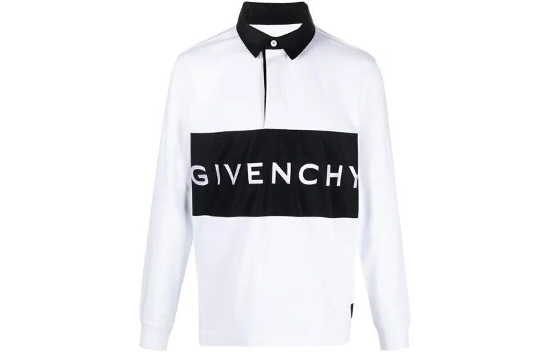 Рубашка поло мужская белая Givenchy, белый