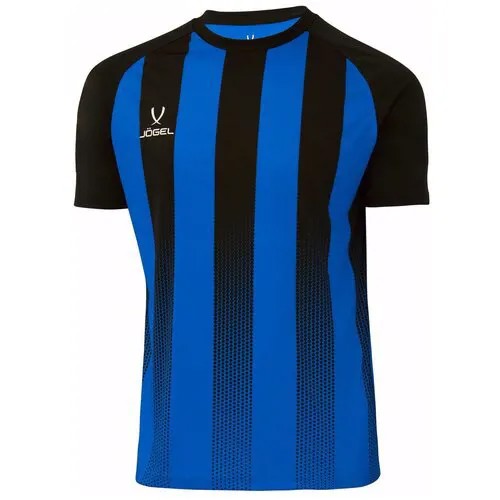 Футболка игровая Camp Striped Jersey, синийчерный, детский, р.YM