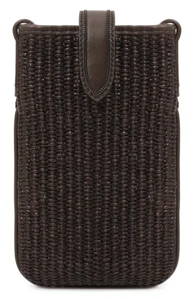 Кожаный чехол для iPhone Brunello Cucinelli