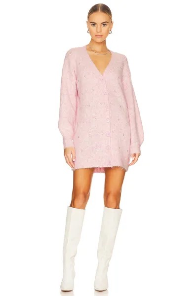 Платье MAJORELLE Rishelle Embellished Sweater, цвет Light Pink