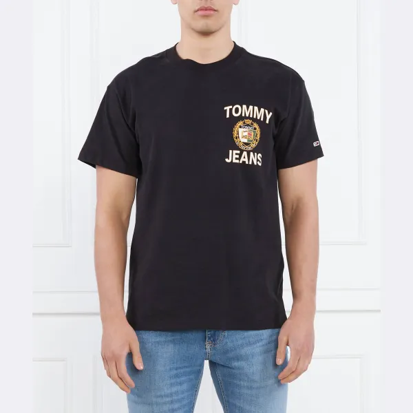 Tjm rlx tj luxe 1 футболка свободного кроя Tommy Hilfiger, черный