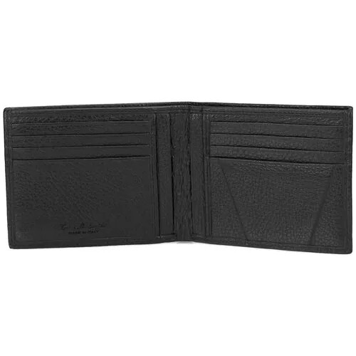 Портмоне Tonino Lamborghini Sport Elegance Black, 11.5х9 см, кожа.