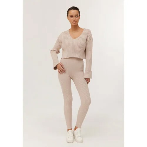 Брюки WOOLOOK, размер S/M, кремовый