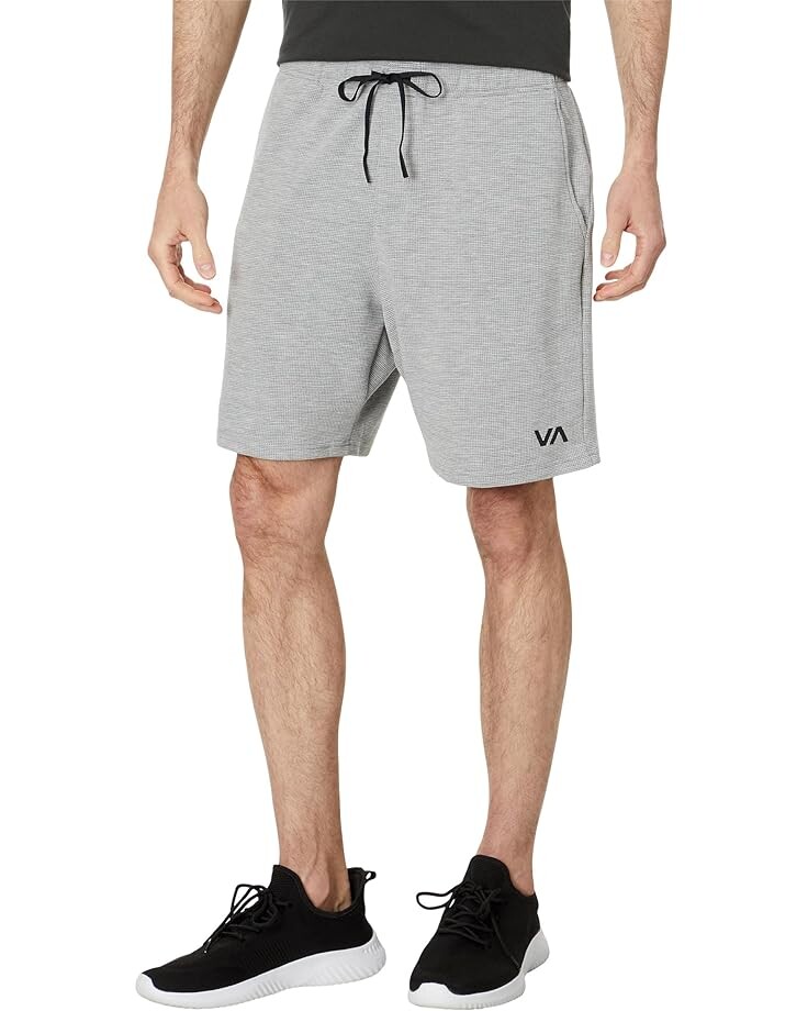 Шорты RVCA C-Able Waffle, цвет Heather Grey