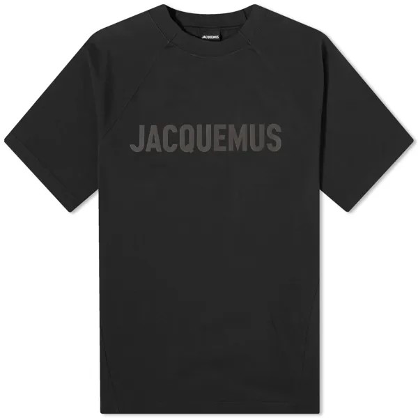 Футболка Jacquemus Typo, черный