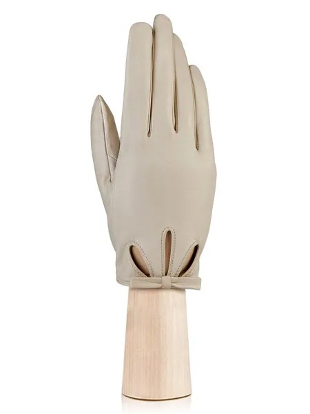 Перчатки женские Eleganzza F-IS0715 бежевые 7.5