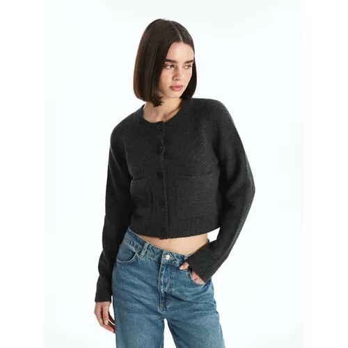 Кардиган LC Waikiki, размер XS, , anthracite