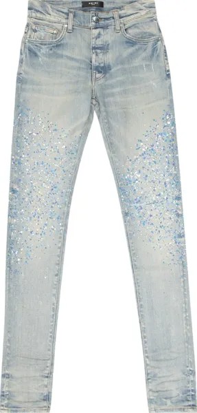 Джинсы Amiri Crystal Painter Jean 'Clay/Indigo', синий