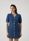 Джинсовое платье VMMELODY MINI DRESS Vero Moda, синий