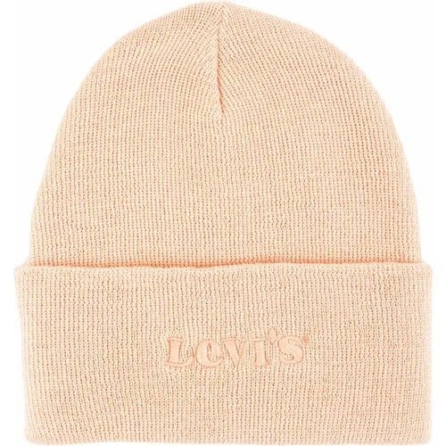 Шапка бини Levi's, размер OneSize, розовый