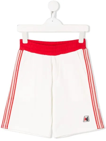 Moncler Enfant спортивные брюки с лампасами