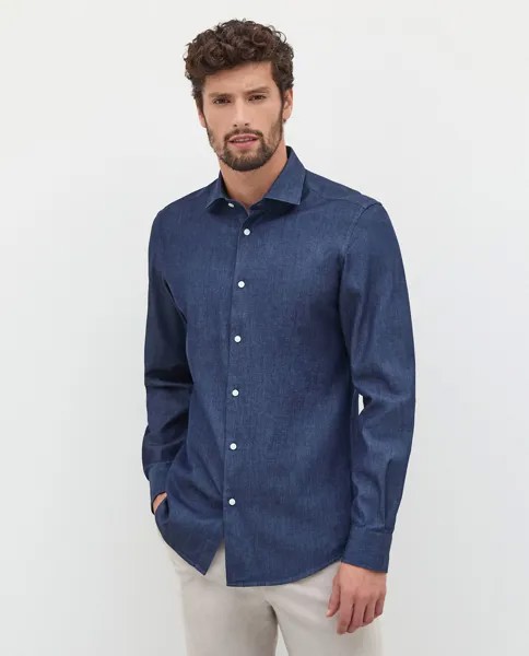 Rumford мужская джинсовая рубашка RUMFORD, синий