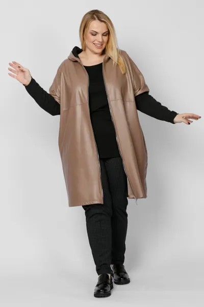 Пальто женское ARTESSA PL10209BRW19 коричневое 64-66 RU