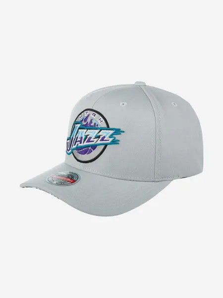 Бейсболка MITCHELL NESS 6HSSMM19487-UJAGREY Utah Jazz NBA (серый), Серый