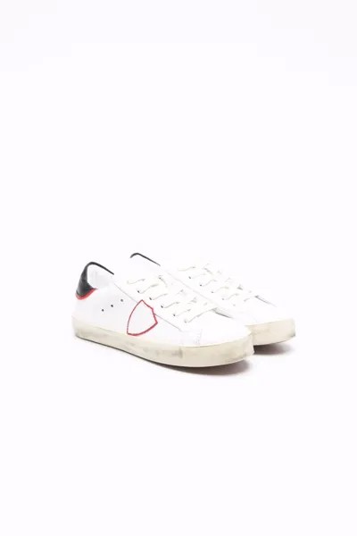 Philippe Model Kids side logo-patch sneakers