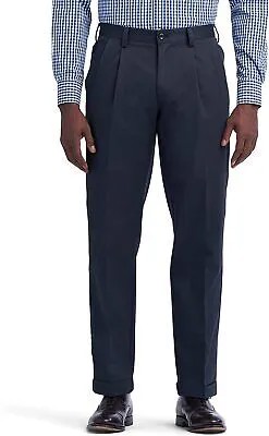 IZOD Мужские американские брюки-чинос с двойной плиссировкой